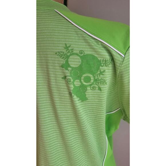 Pearl Izumi Full Zip Short Sleeve Bicycling Top Jersey 3 Rear Pockets Sz XL - Picture 4 of 11